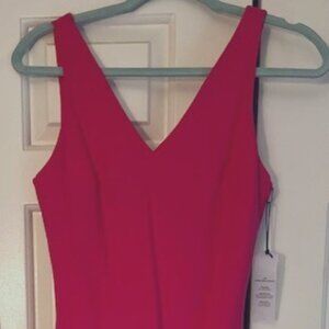 WHBM Aura Tank Dress, Pink, Size 0